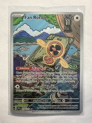 Fan Rotom 250/217 Me: Ascended Heroes Holo