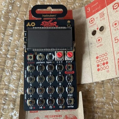 Teenage Engineering PO-133 Street Fighter Pocket Operator Sampler mit Koffer