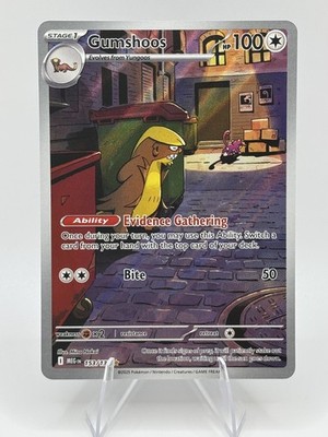 Gumshoos 153/132 Me01: Mega Evolution Holo