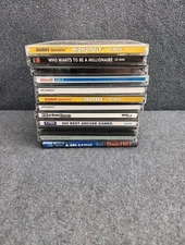 Lot of 12 PC CD Rom Games Monopoly, Lord Of The Rings, Yahtzee, Trophy Bass Etc