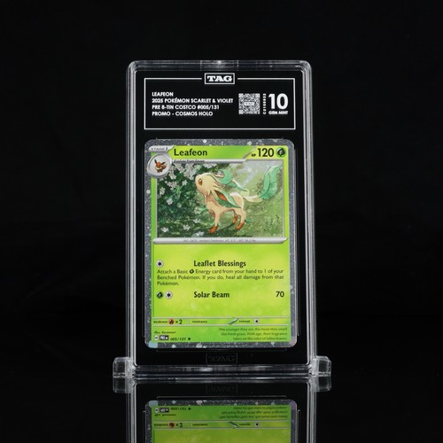 Leafeon graded TAG 10 for sale on eBay