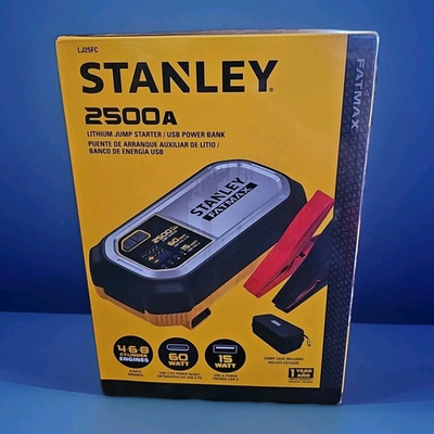 #ad Stanley FatMax 2500 Amp Jump Starter LJ25FC $99.00