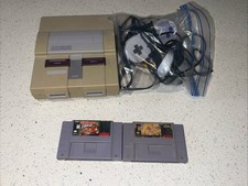 Nintendo SNES Bundle! Two Games And two Controllers!