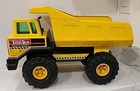 1993 Mighty Tonka Metal Dump Truck Yellow Mighty Diesel XMB-975 Tires