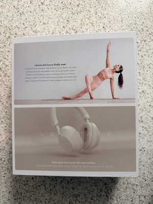 Lifestyle Advanced Levitate Wireless Bluetooth Headphones Ultra Bass White