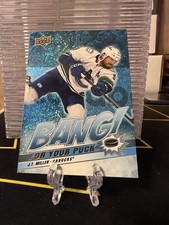 JT Miller 2024-25 Upper Deck Series 2 Bang For Your Puck Speckled #BP-12 Canucks