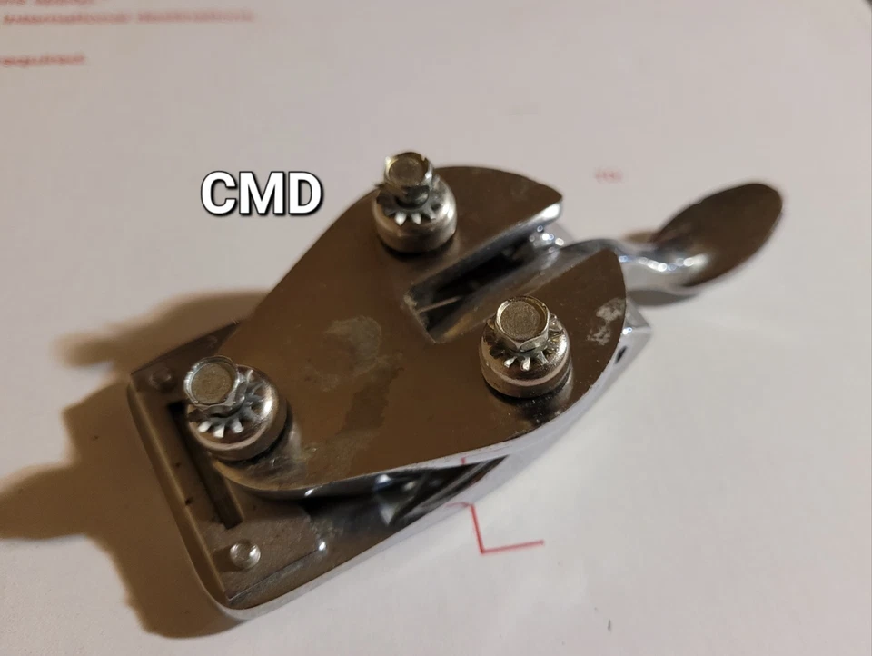 VINTAGE GRETSCH 1981 STOP SIGN SNARE DRUM LIGHTNING THROW OFF NICE - Image 2 of 3