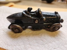 Antique  1920s/1930s A.C. Williams Cast Iron Boat Tail Racer Racing Toy Car