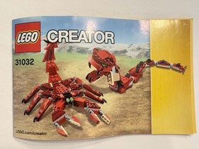 Lego Creator 31032 - Red Creatures - Retired, 100% Complete
