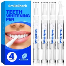 Premium Teeth Whitening Pens ,Sensitive-Free Whitening Gel for Adults, 4-Count