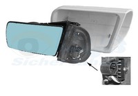 Van Wezel AußEnspiegel Hagus 3031809 FüR Klasse Mercedes Blau GetöNt AsphäRisch