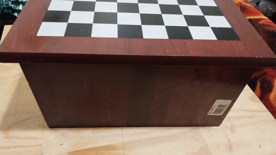 Cardinal 12 IN 1 Wood Board Game Center Chess Chinese Checkers Backgammon - Image 3 of 4