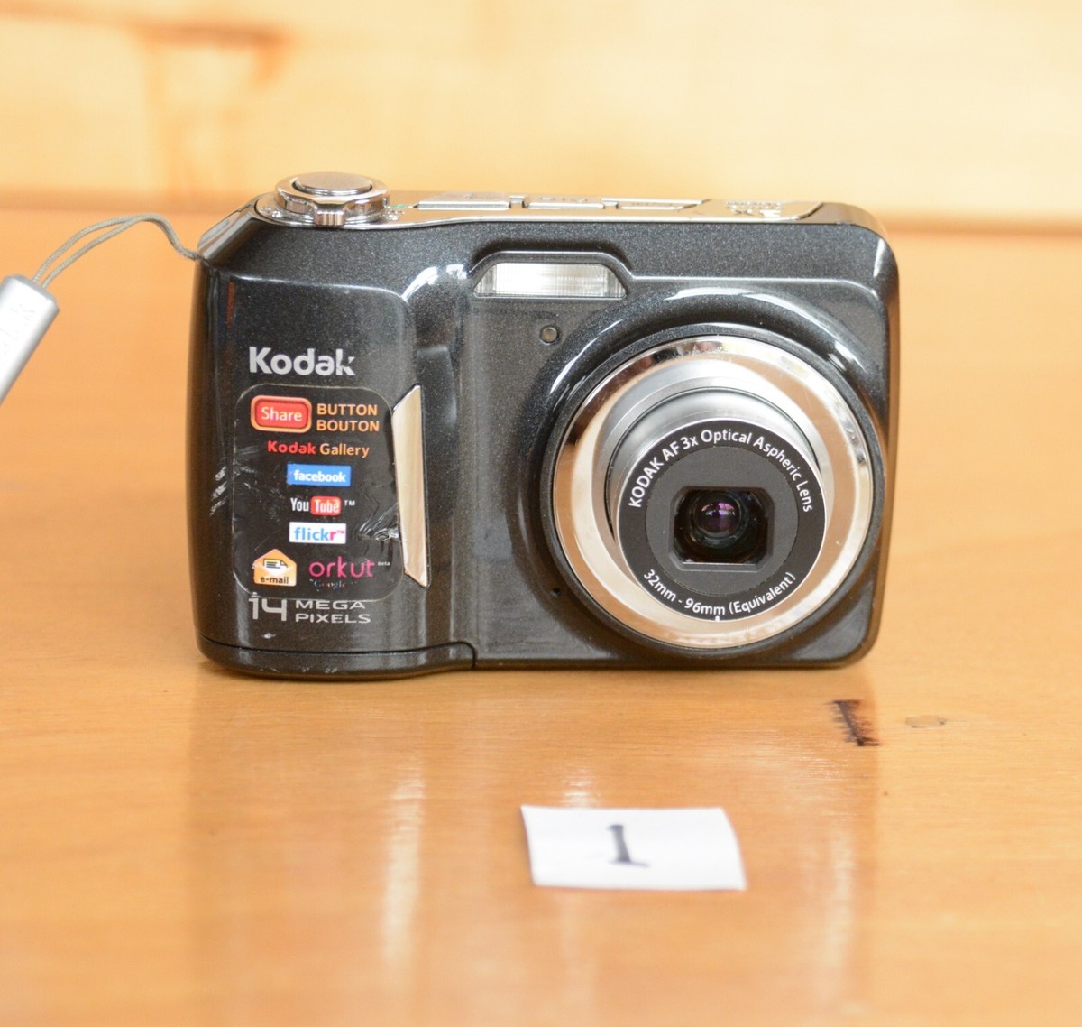 Kodak EasyShare C183 Digital Camera 14MP 3x Zoom Tested, Working