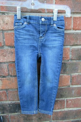 straight leg denim jeggings