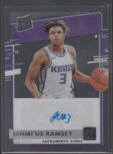 JAHMI'US RAMSEY 2020-21 Panini Clearly Donruss #RRA-JRS Rated Rookie Autographs