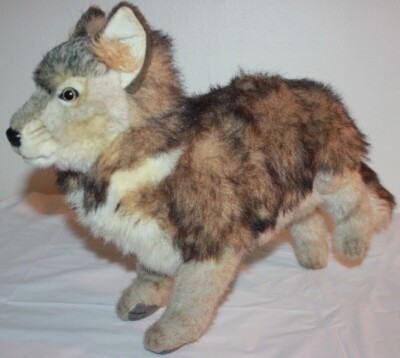 Hansa Plush Batch #1103 Standing Wolf Approx. 22'' 2010
