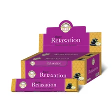Flute Brand Relaxation Incense -15 Grams/Packet-12 Packs/Box - 180 Grams Total