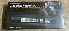 Blackmagic Design Videohub 10x10 12G Zero-Lat...