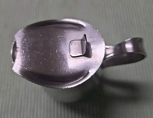 Oneida 18/8 Stainless Steel Creamer Bowl with Lid Japan 3.5" 6 oz - Picture 2 of 5