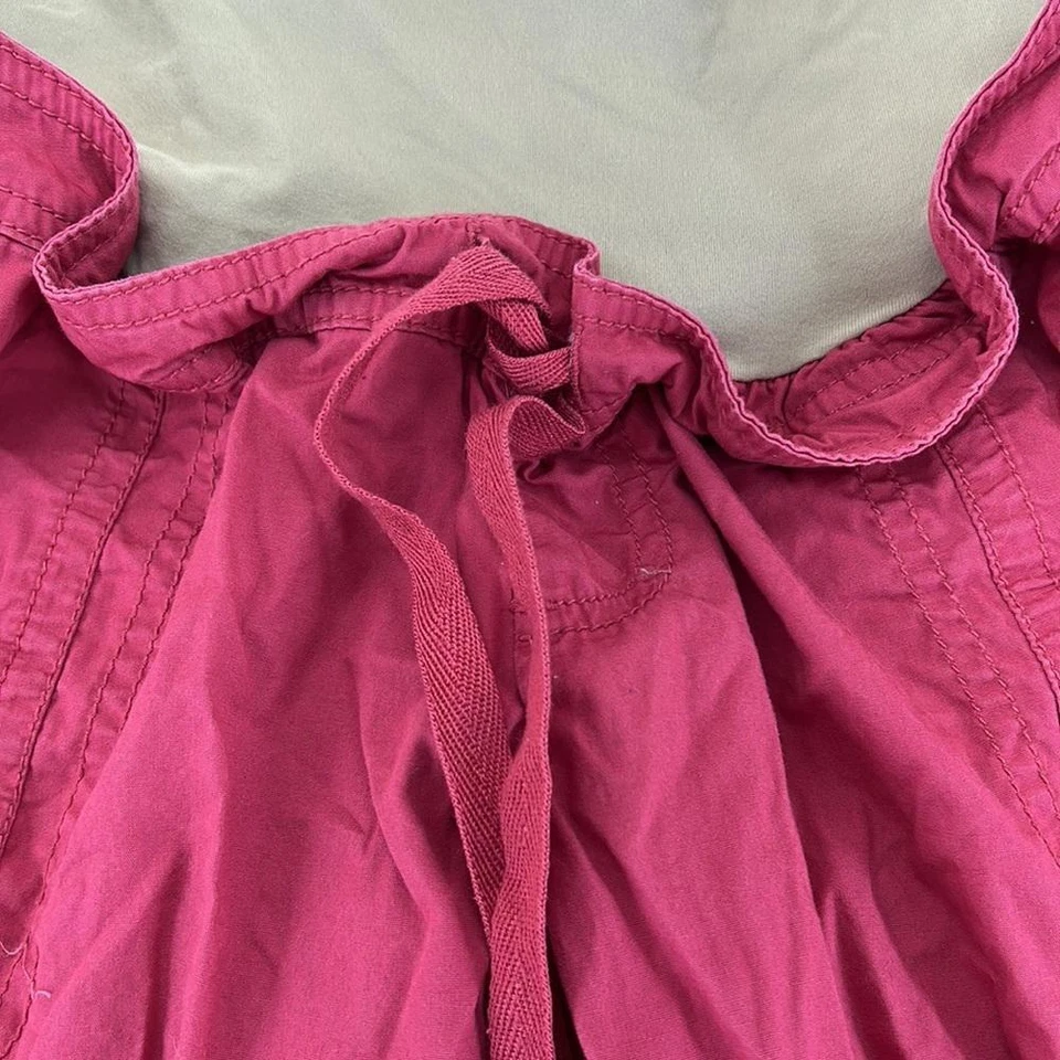 Motherhood Maternity Pull On Pants Red Straight Leg Belly Band Womens Size XL - Image 3 of 4