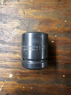 PROTO 10024 1-1/2 X 1 IMPACT SOCKET 1-1/2'' X 1'' USA  