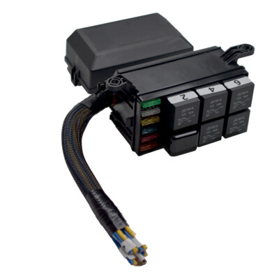 Fuse Relay Box Block Relay Block Box Universal Fit For 12V Automotive Waterproof