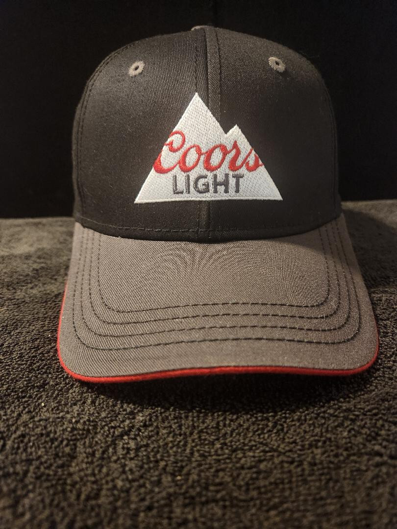 Coors Light Brewing Company H3 Headware Hook And Loop Strap Back Hat