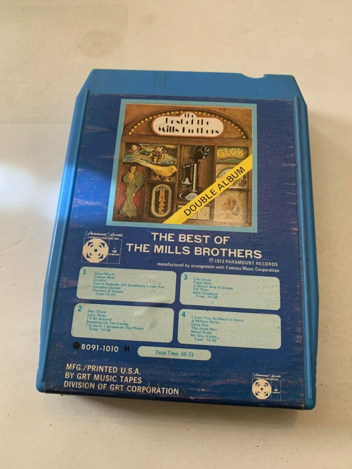The Best Of The Mills Brothers GRT 8 Track Tape