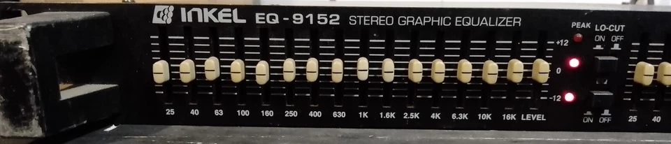 INKEL EQ - 9152 Equalizzatore grafico stereo - Immagine 2 di 4
