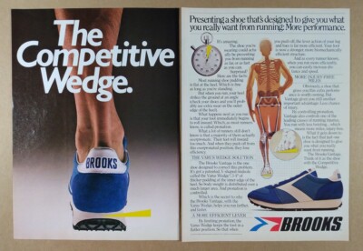 Vintage Brooks Vantage Brooks Vantage Old Style Brooks Running