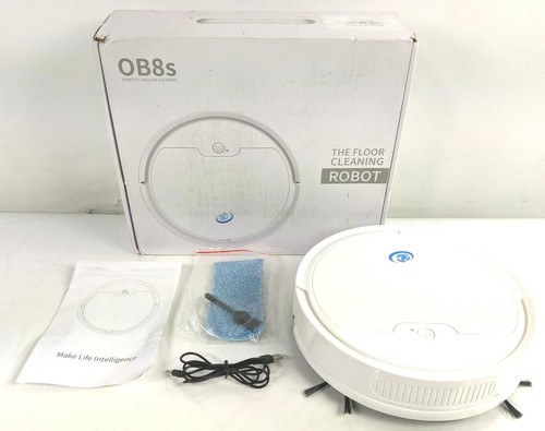 New/Open Box Robotic Vacuum Cleaner OB8s W/ APP Remote Control - White |  eBay