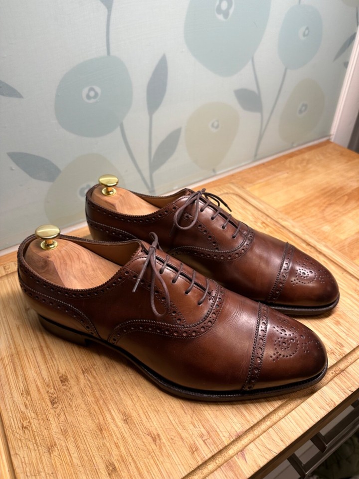 Edward Green Cadogan UK 9.5 Dark Oak eBay