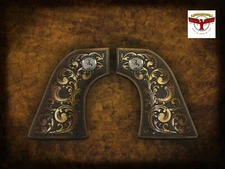 UBERTI 1860 ARMY CONVERSION GRIPS ~ OPEN TOP, GUNFIGHTER, CALLAHAN ~ 1P A SCROLL