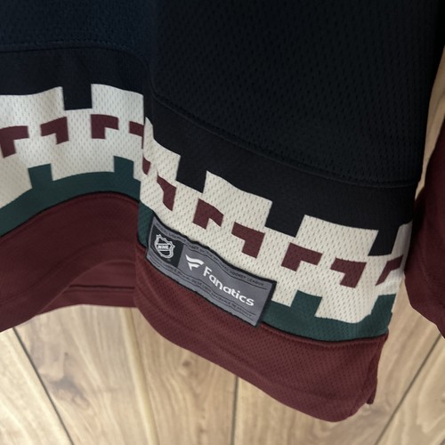 NWT Women’s Arizona Coyotes NHL Fanatics Breakaway Jersey Kachina Size 3XL - Picture 4 of 7