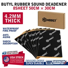 165mil 13sqft Car Sound Deadening Mat, Self-Adhesive Butyl Auto Sound Deadener