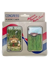 2 Deck Playing Cards Congress Golf Golfer Sealed  Model 6069 Printed in Spain