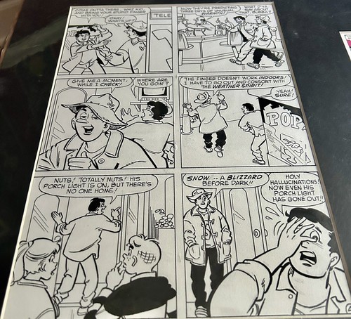 Original ARCHIE'S PAL JUGHEAD Comic Book Art Issue #68, Page #4 STAN GOLDBERG - Bild 11 von 11