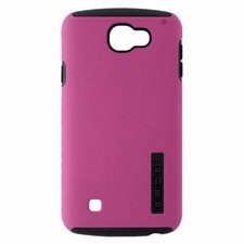 Funda Incipio DualPro para LG K4 / Optimus Zone / Spree / Rebel LTE - Rosa / Gris