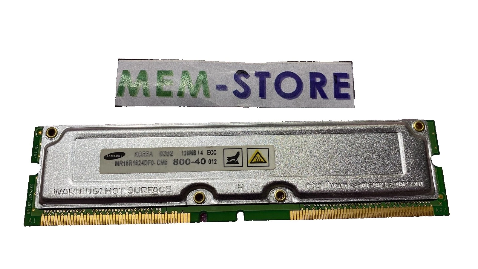 DIMM RDRAM Computer Memory (RAM) 1 Modules