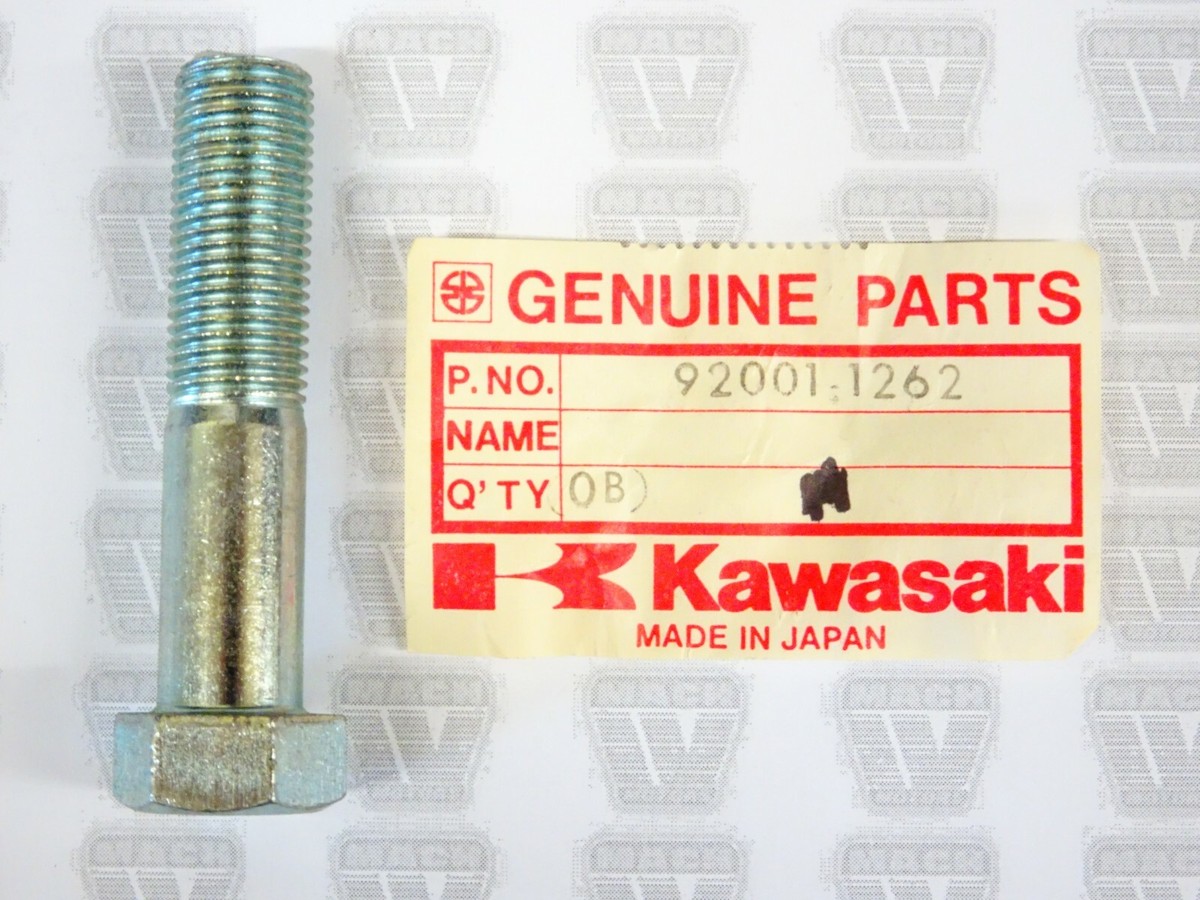 Kawasaki NOS NEW 92001-1262 Hex Head Bolt 12x55 Z1 KZ KZ1000 KZ900