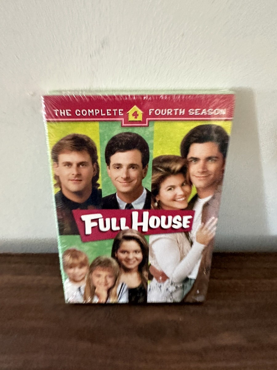 Full House: The Complete Fourth Season 4 (DVD,1990) TV John Stamos
