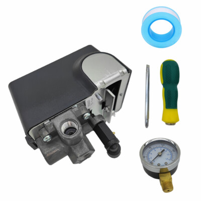 #ad CW211300AJ Pressure Switch Campbell Hausfeld Four Port 90 Degree Unloader $55.99