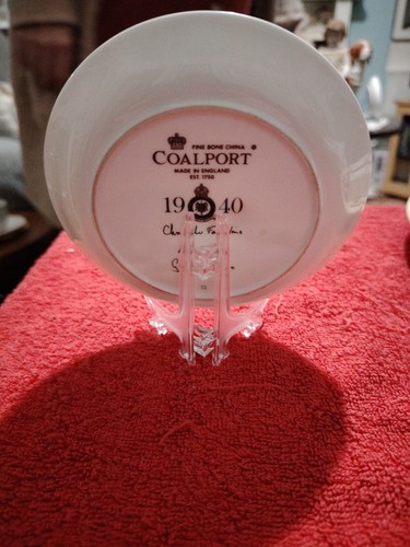 Coalport 1940-1990 50th Anniversary Battle Of Britain 5 inch Plate - Picture 2 of 3