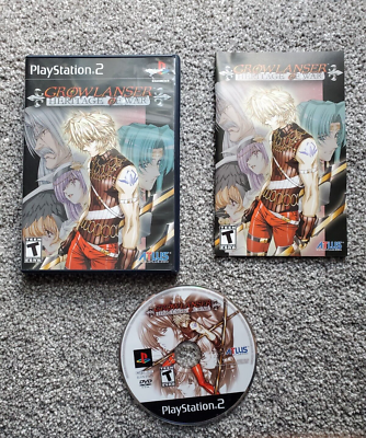 PS2 GROWLANSER HERITAGE OF WAR Limited Edition, INCOMPLETE | eBay