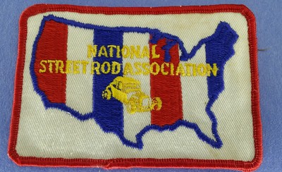 Street Racing Patch VINTAGE NATIONAL STREET ROD ASSOCIATION (RACING) PATCH | eBay