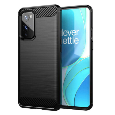 Ultra Slim Kohlefaser Stoßfest Bumper Case Hülle für OnePlus 9