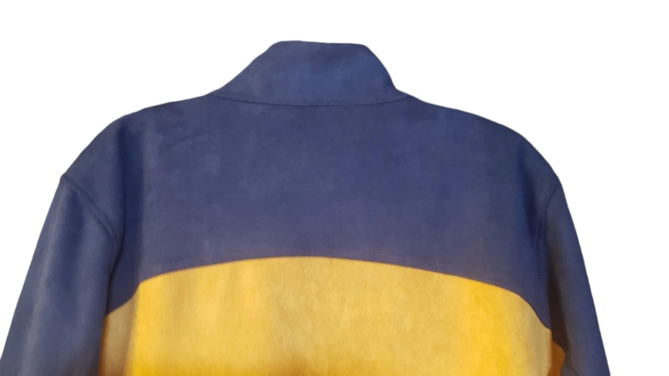 Publish Kenyon Track Jacket Mens Size Large Coat Velour Feel EUC Tri Colored - Image 4 of 4