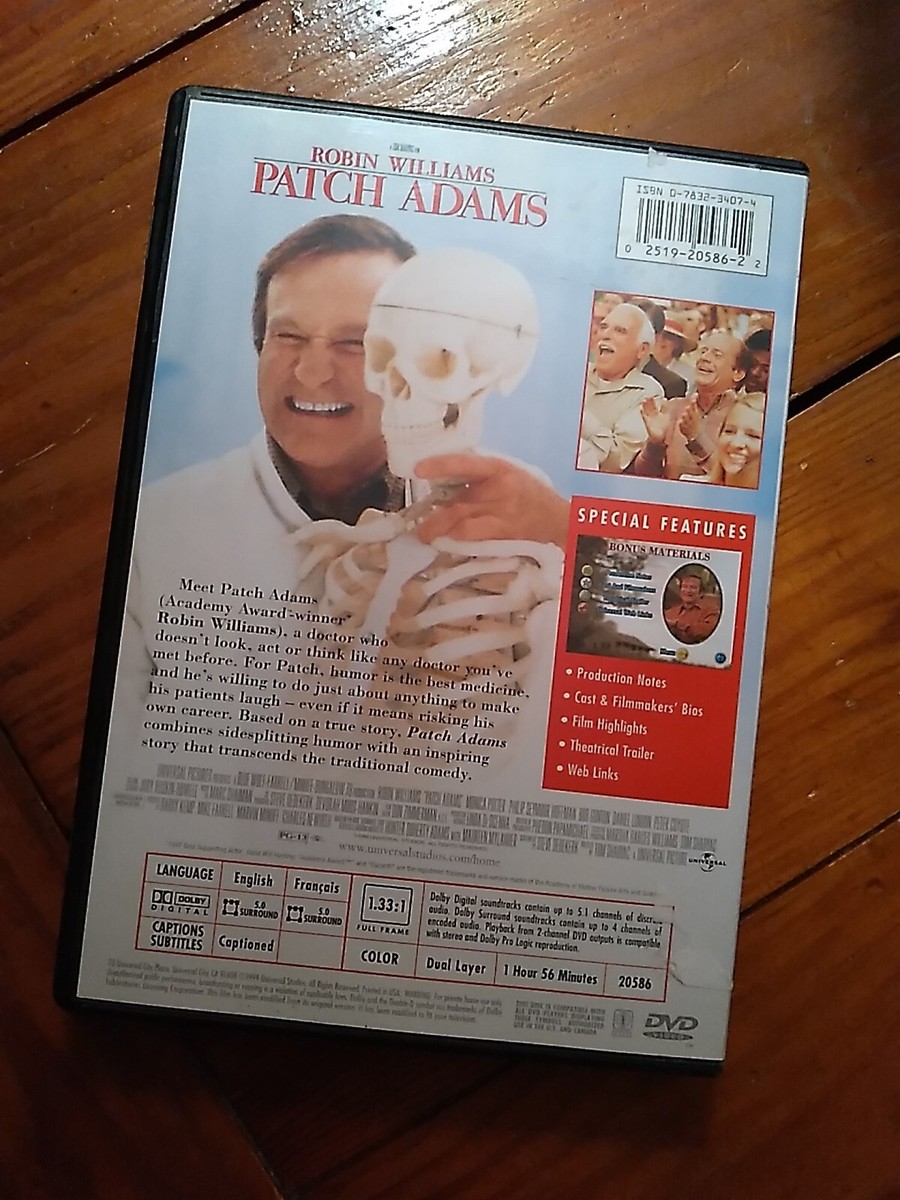 アダムス・アップル【DVD】 Patch Adams (DVD) 1999 - Robin Williams 25192058622| eBay