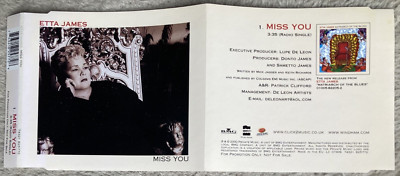 Etta James - Miss You / 1-Track CD
