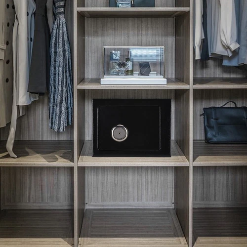 Caja fuerte ignífuga caja fuerte para muebles caja fuerte para documentos armario para dinero caja fuerte de pared DE - Imagen 9 de 14